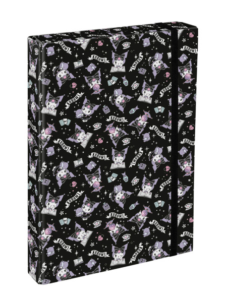 BAAGL  BAAGL Obaly na školné zošity A4 Jumbo Kuromi Black