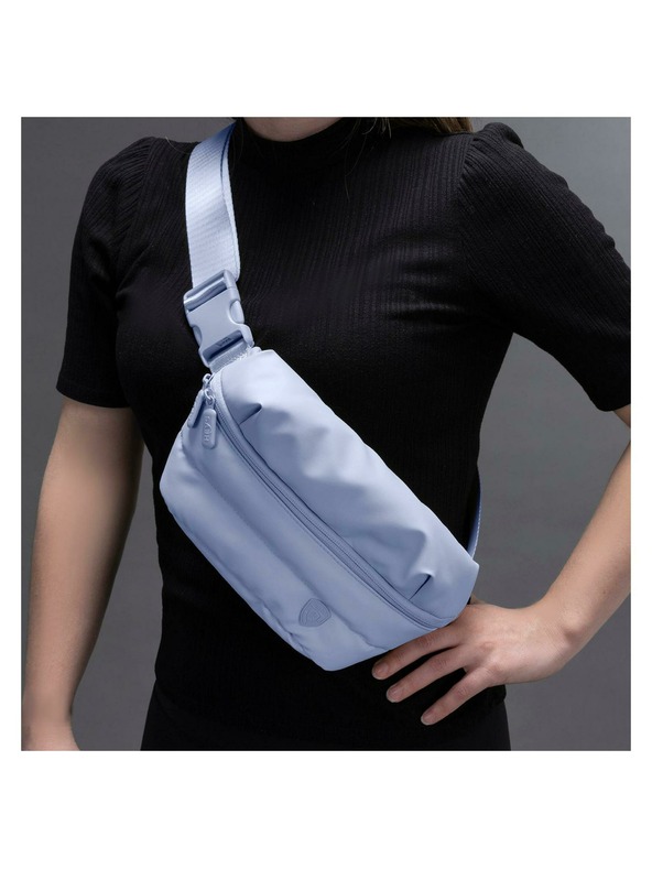Heys Ľadvinka Heys Puffer Mini Waist Bag Light Blue