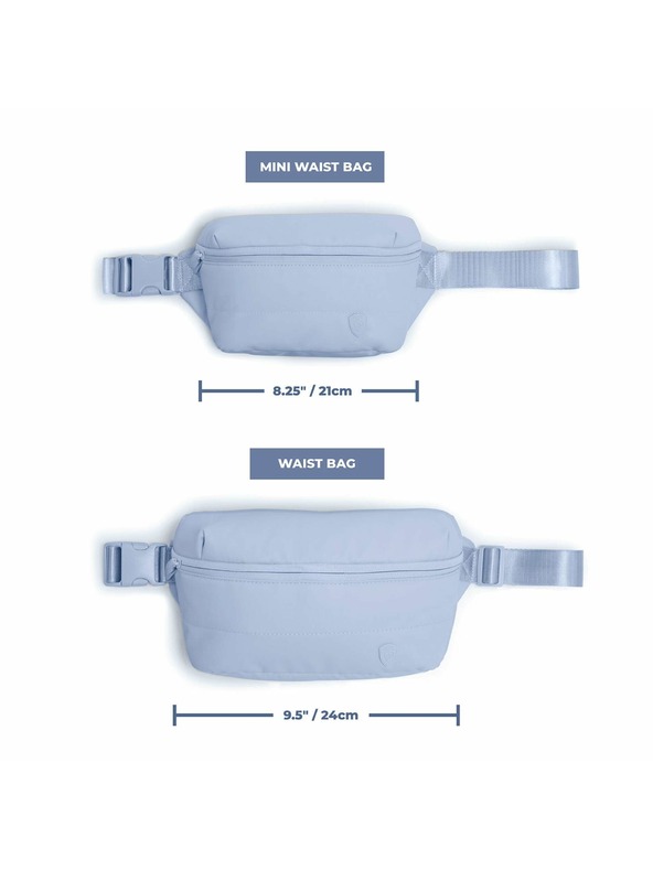 Heys Ľadvinka Heys Puffer Mini Waist Bag Light Blue