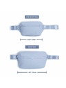 Heys Ľadvinka Heys Puffer Mini Waist Bag Light Blue