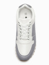 Ombre Clothing Topánky OM-FOSL-0243 - biela/svetlo sivá Ombre Clothing