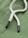 Ombre Clothing Pánske tepláky BASIC jogger so žebrovanou nohavicou - zelené V3 OM-PABS-0305 Ombre Clothing