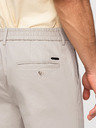Ombre Clothing Pánske nohavice chino REGULAR FIT - béžové V2 OM-PACP-0293 Ombre Clothing