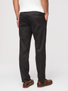 Ombre Clothing Pánske nohavice chino REGULAR FIT - čierne V5 OM-PACP-0293 Ombre Clothing