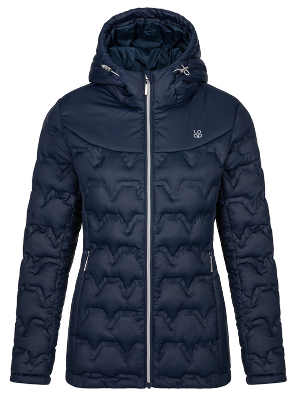 Loap Dámska bunda LOAP ITEMA Tmavo modrá