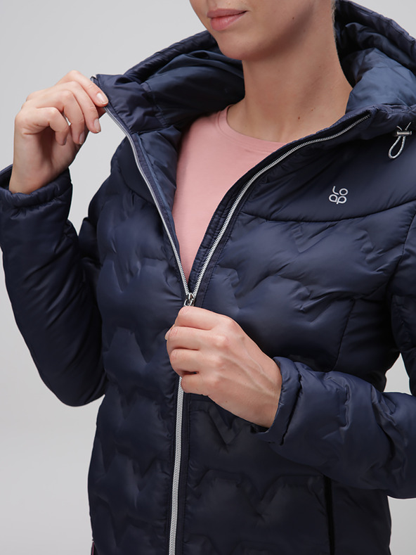 Loap Dámska bunda LOAP ITEMA Tmavo modrá