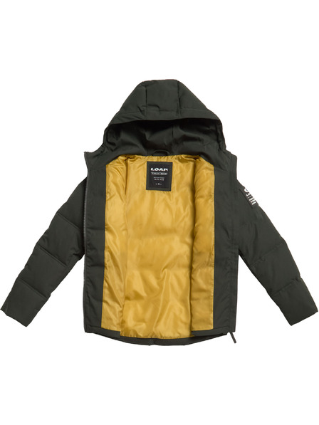 Loap Dámsky kabát LOAP NATALA Tmavo zelená