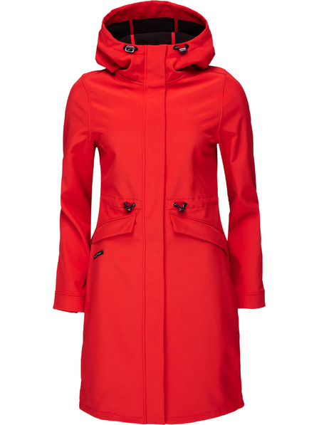 Loap Dámsky softshellový kabát LOAP LUNARA Červená