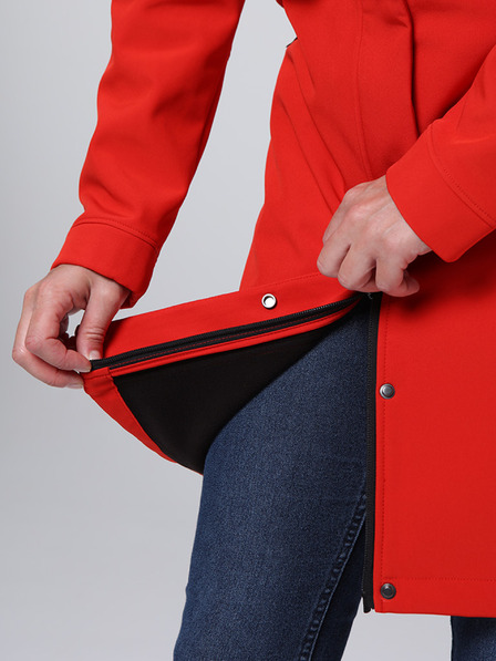 Loap Dámsky softshellový kabát LOAP LUNARA Červená