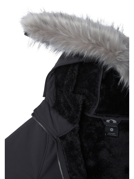 Loap Dámsky softshellový kabát LOAP LUSTRA Čierna