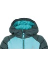 Loap Detská bunda LOAP INSUM Tmavo zelená/Tmavo zelená