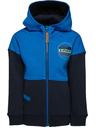 Loap Detská mikina LOAP DIZAR Modrá/Tmavo modrá