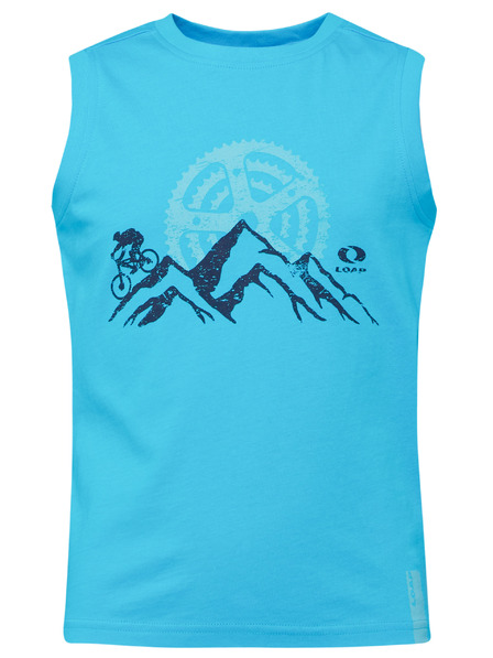 Loap Chlapčenský tielko LOAP BOOMENAR Svetlo modrá
