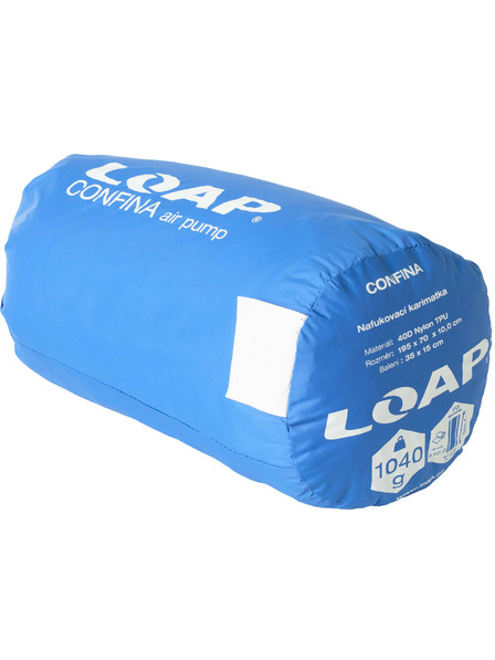 Loap Nafukovacia karimatka LOAP CONFINA Modrá
