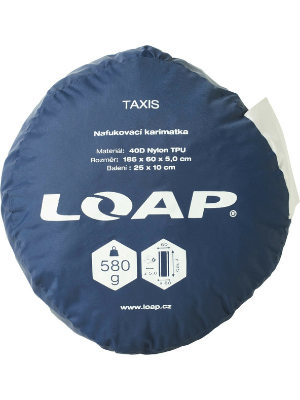 Loap Nafukovacia karimatka LOAP TAXIS Tmavo sivá