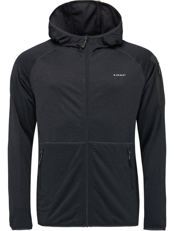 Loap Pánska technická mikina LOAP MOHER Tmavo sivá
