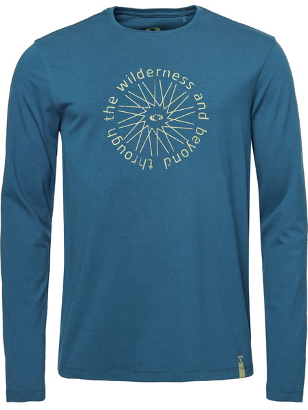 Loap Pánske tričko LOAP ALBORG Modrá