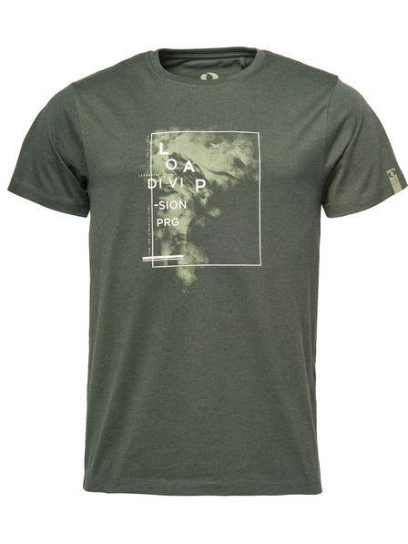 Loap Pánske tričko LOAP BOHOR Tmavě zelená