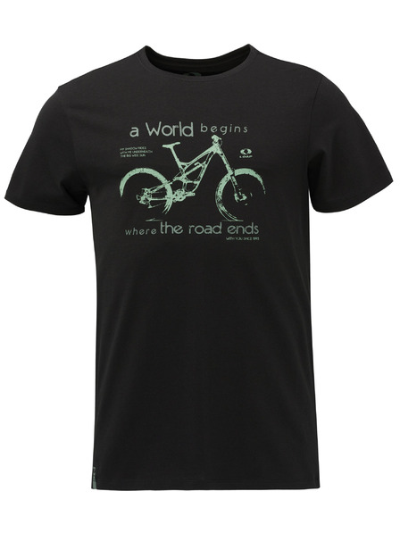 Loap Pánske tričko LOAP ALPEG Čierna