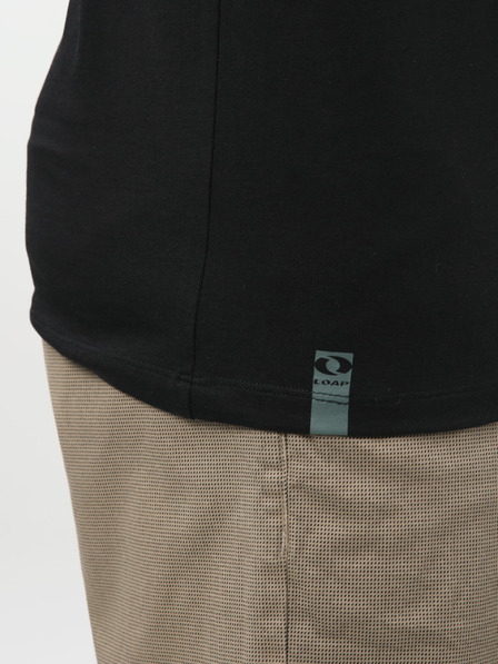 Loap Pánske tričko LOAP ALPEG Čierna