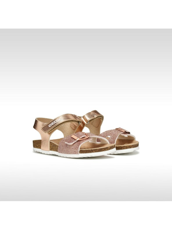 Geox Ružové dievčenské sandále Geox Adriel