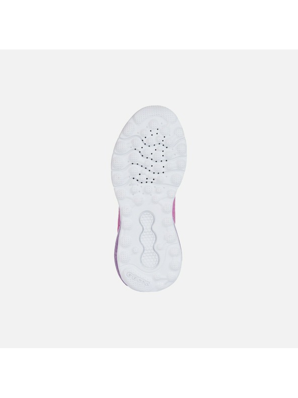 Geox Růžové dievčenské tenisky Geox Activart illuminus