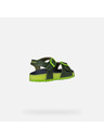 Geox Zelené chlapčenské sandále Geox Ghita