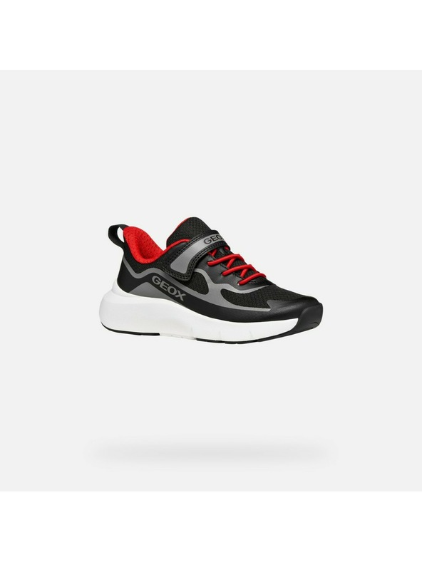 Geox Čierne chlapčenské tenisky Geox Pro-Ran