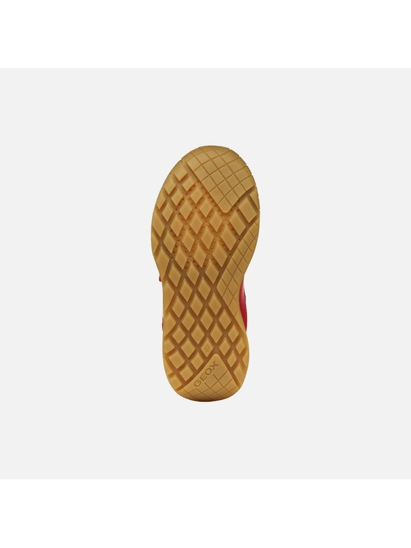 Geox Červené chlapčenské tenisky Geox Rann-E