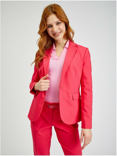 Orsay Tmavoružové dámske sako ORSAY