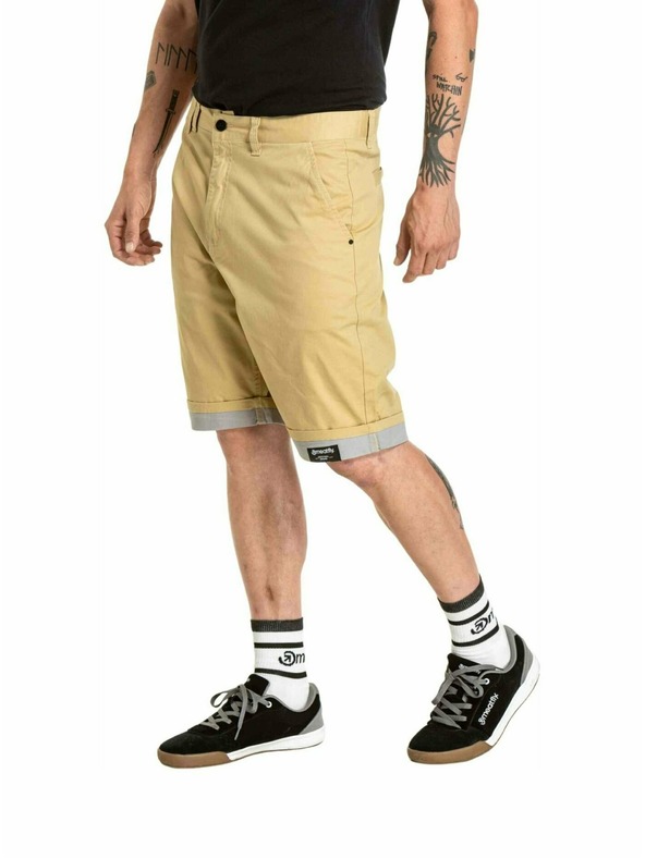 Meatfly Meatfly pánske kraťasy Barry 2.0 Latte / Stone
