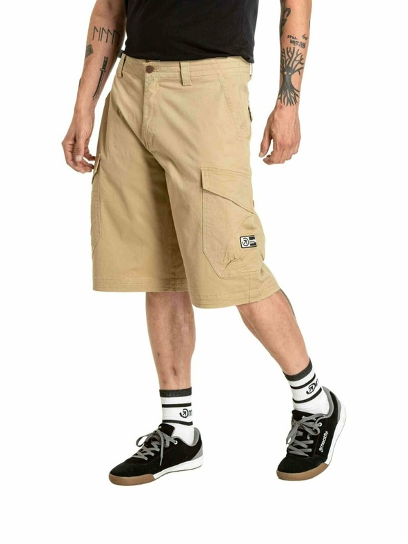 Meatfly Meatfly pánske kraťasy Icon 2.0 Sand