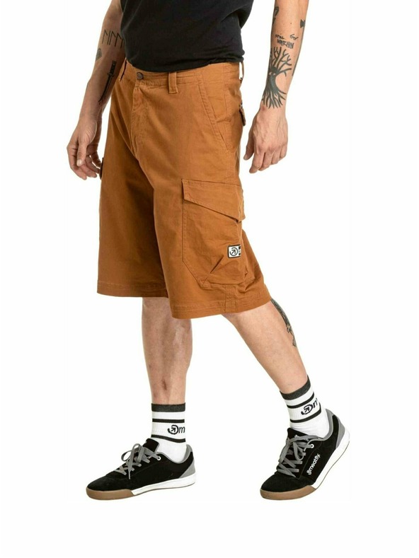 Meatfly Meatfly pánske kraťasy Icon 2.0 Brown