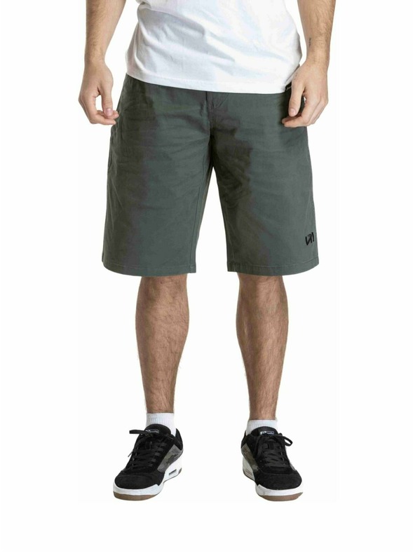 Meatfly Meatfly pánske kraťasy Bobber Bronze Green