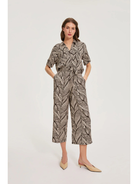 Moodo Nohavice culottes z viskózy Moodo