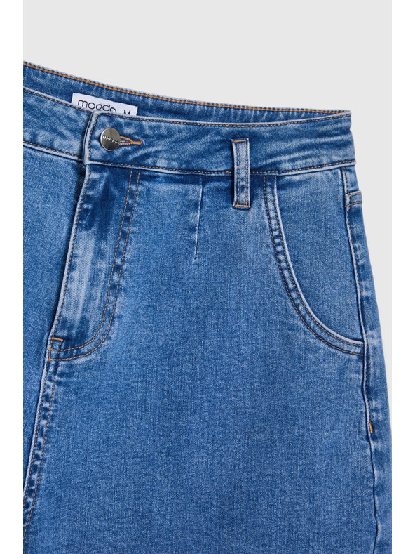 Moodo Šortky džínsové modré Moodo
