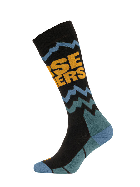 Horsefeathers Detské snowboardové ponožky Mitzi - moon