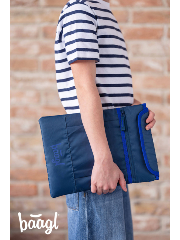 BAAGL  BAAGL Obal na notebook Logo modrý GRS