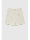 Moodo Hladké šortky béžové Moodo