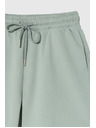Moodo Bavlnené šortky olivové Moodo