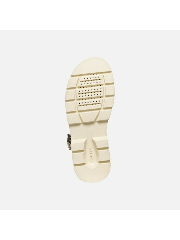 Geox Krémové dámske sandále Geox Adacter S B