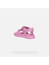 Geox Ružové dievčenské sandále Geox Sandal Fusbetto