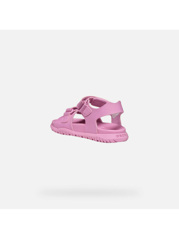 Geox Ružové dievčenské sandále Geox Sandal Fusbetto