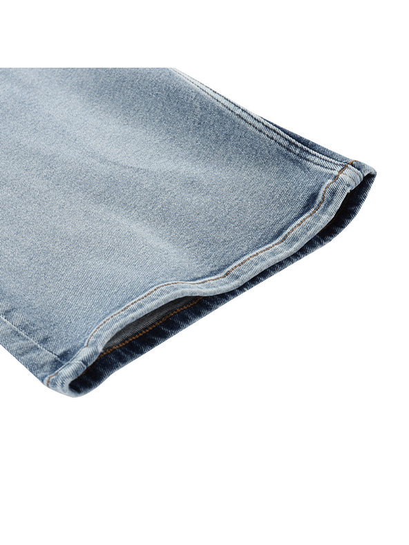 ALPINE PRO Pánske džínsové šortky ALPINE PRO JENNER mood indigo