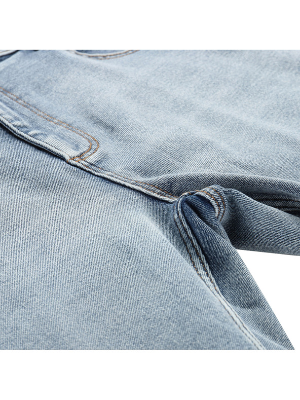 ALPINE PRO Pánske džínsové šortky ALPINE PRO JENNER mood indigo