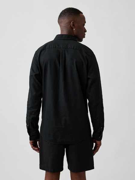 GAP Košeľa zo zmesi ľanu standard fit GAP