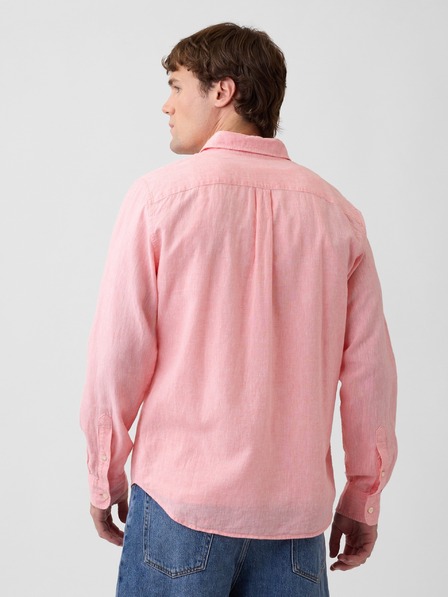 GAP Košeľa zo zmesi ľanu standard fit GAP