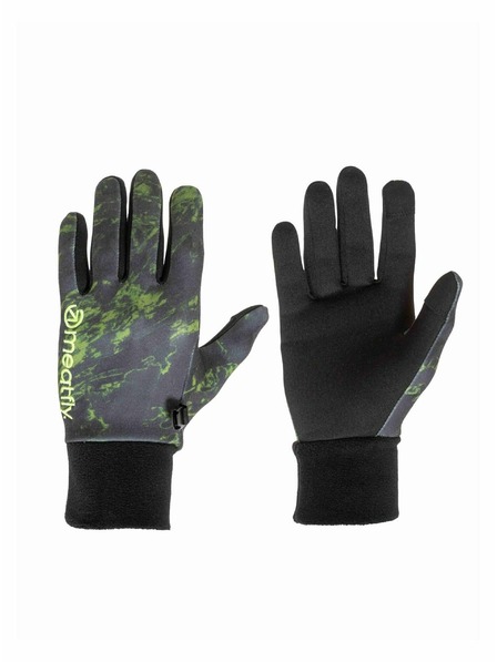 Meatfly Meatfly detské rukavice Kids Powerstretch Mossy Lime