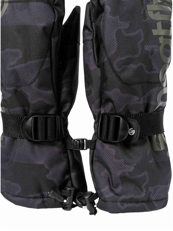 Meatfly Meatfly pánske rukavice Osbourne Morph Black