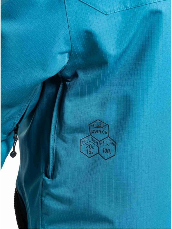 Meatfly Meatfly pánska SNB & SKI bunda Helios Deep Ocean